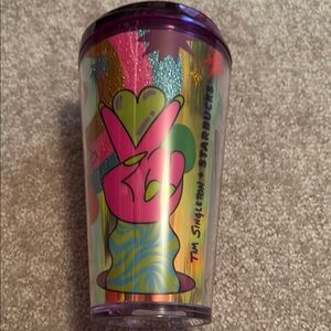 Starbucks Multicolor Tim singleton grande tumbler nwt
